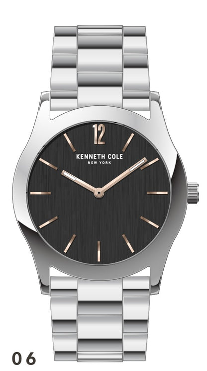 Reloj Análogo Classic Ejecutivo Plateado de Hombre