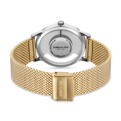 Reloj Análogo Plateado Ejecutivo Plateado de Hombre