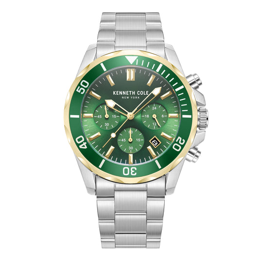 Reloj Análogo Chrono Sport Dorado de Hombre