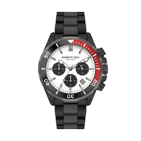 Reloj Kenneth Cole NY Negro y Blanco Análogo de Hombre