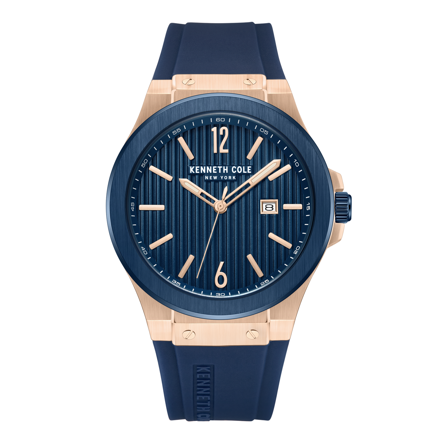 Reloj Análogo Metal Luxury Azul de Hombre