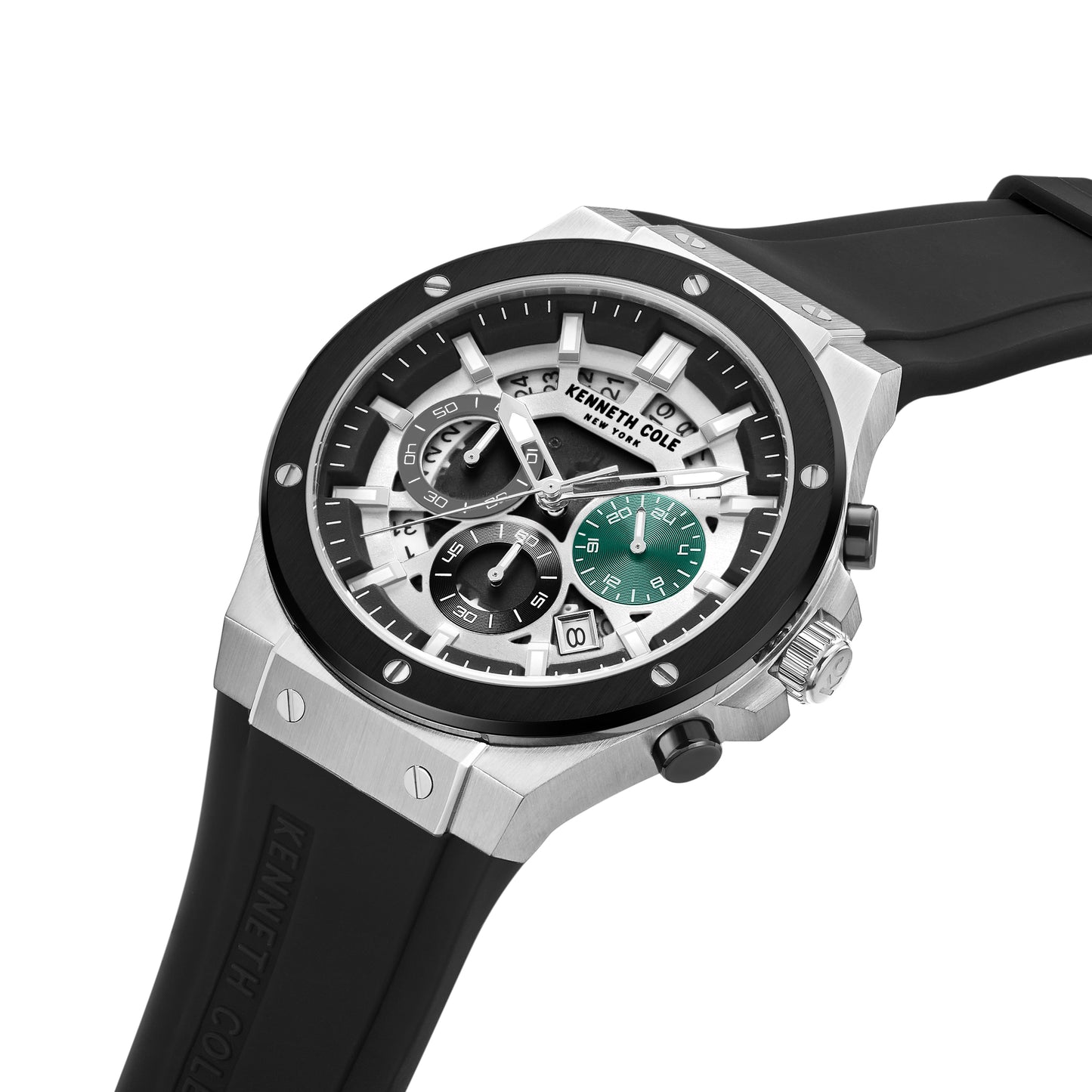 Reloj Análogo Cronografo Sport Negro de Hombre