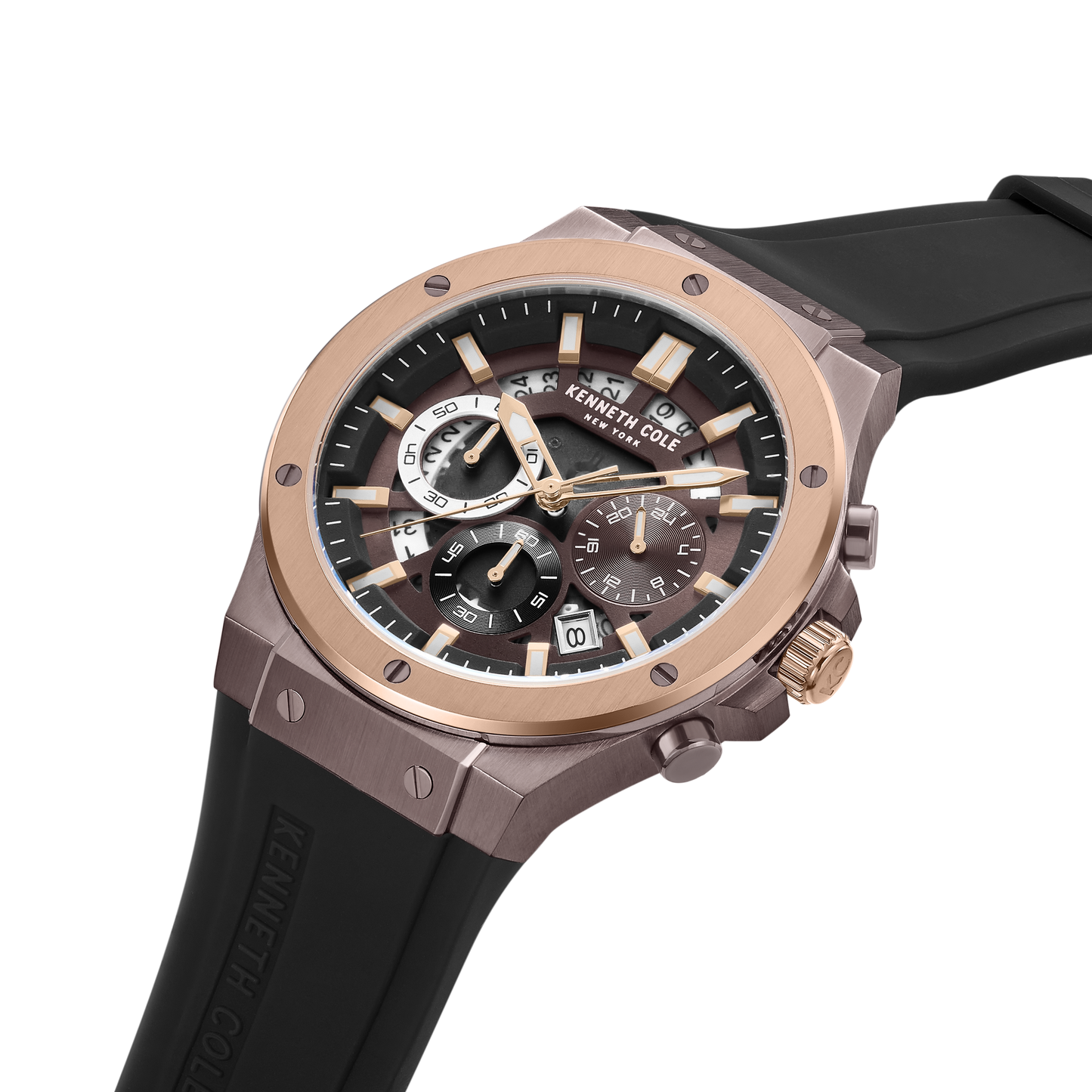 Reloj Análogo Cronografo Sport Rose gold de Hombre