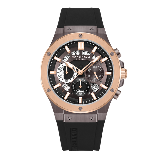 Reloj Análogo Cronografo Sport Rose gold de Hombre