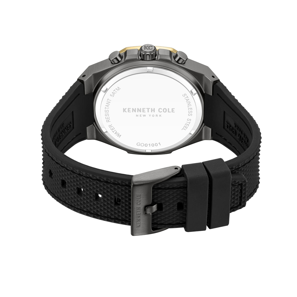 Reloj Análogo Kenneth Cole Benson Cuarzo Gris y Negro de Hombre