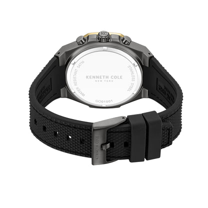 Reloj Análogo Kenneth Cole Benson Cuarzo Gris y Negro de Hombre