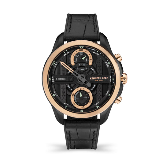 Reloj Análogo Cronografo Sport Rose gold de Hombre