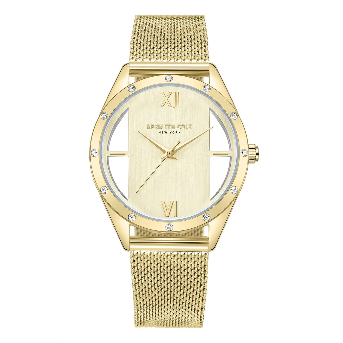 Reloj Kenneth Cole NY Dorado Análogo de Mujer