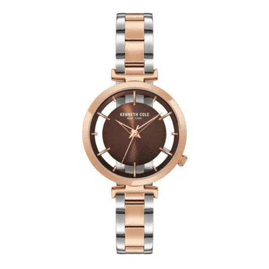 Reloj Kenneth Cole Modern Classic Marrón Análogo de Mujer