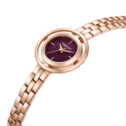 Reloj Análogo Luxury Rose gold de Mujer