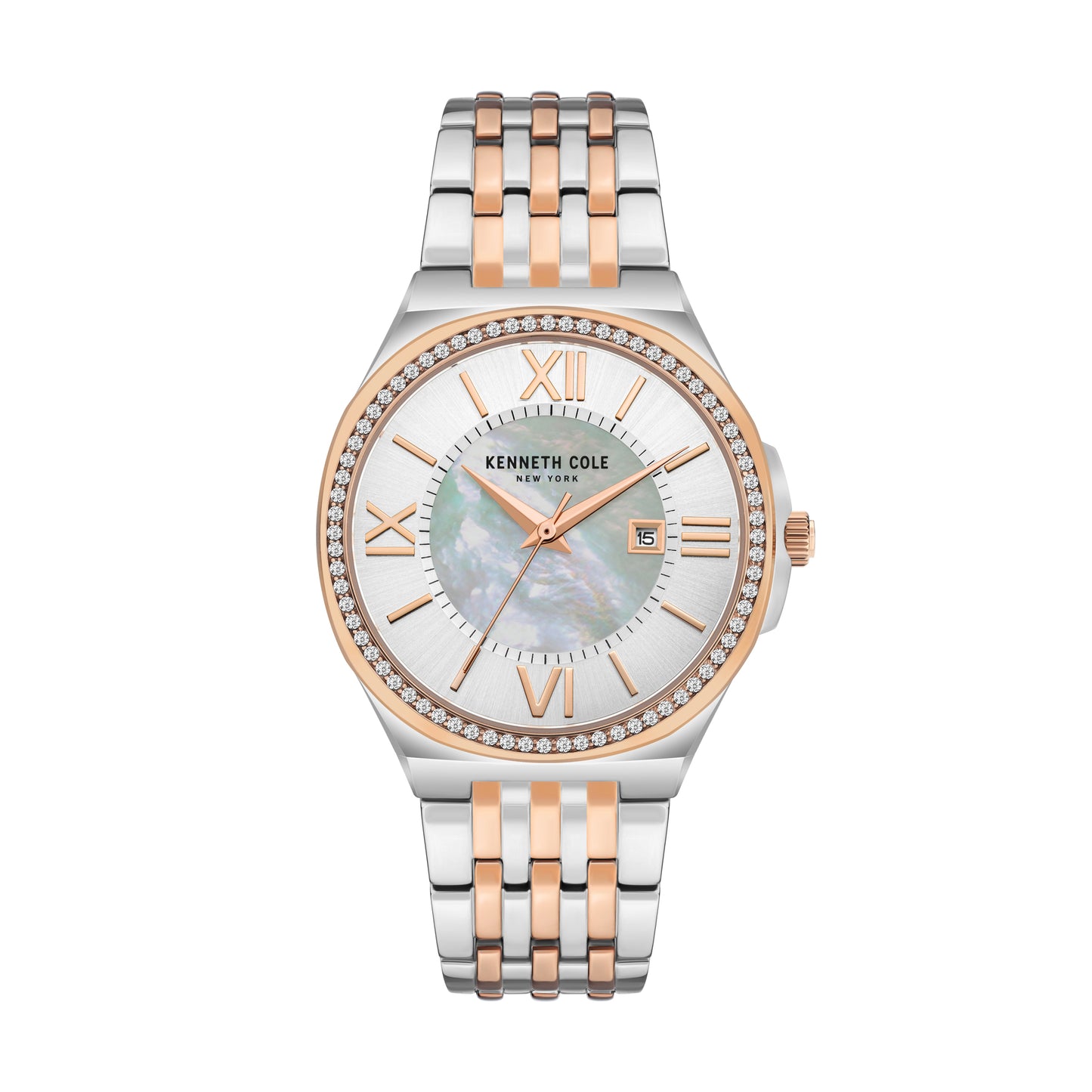 Reloj Análogo Madre Perla Luxury Rose gold de Mujer