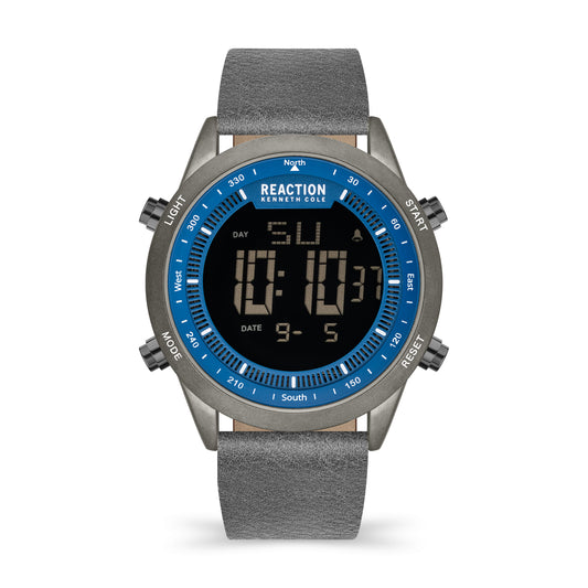 Reloj Digital Digital Sport Plateado de Hombre