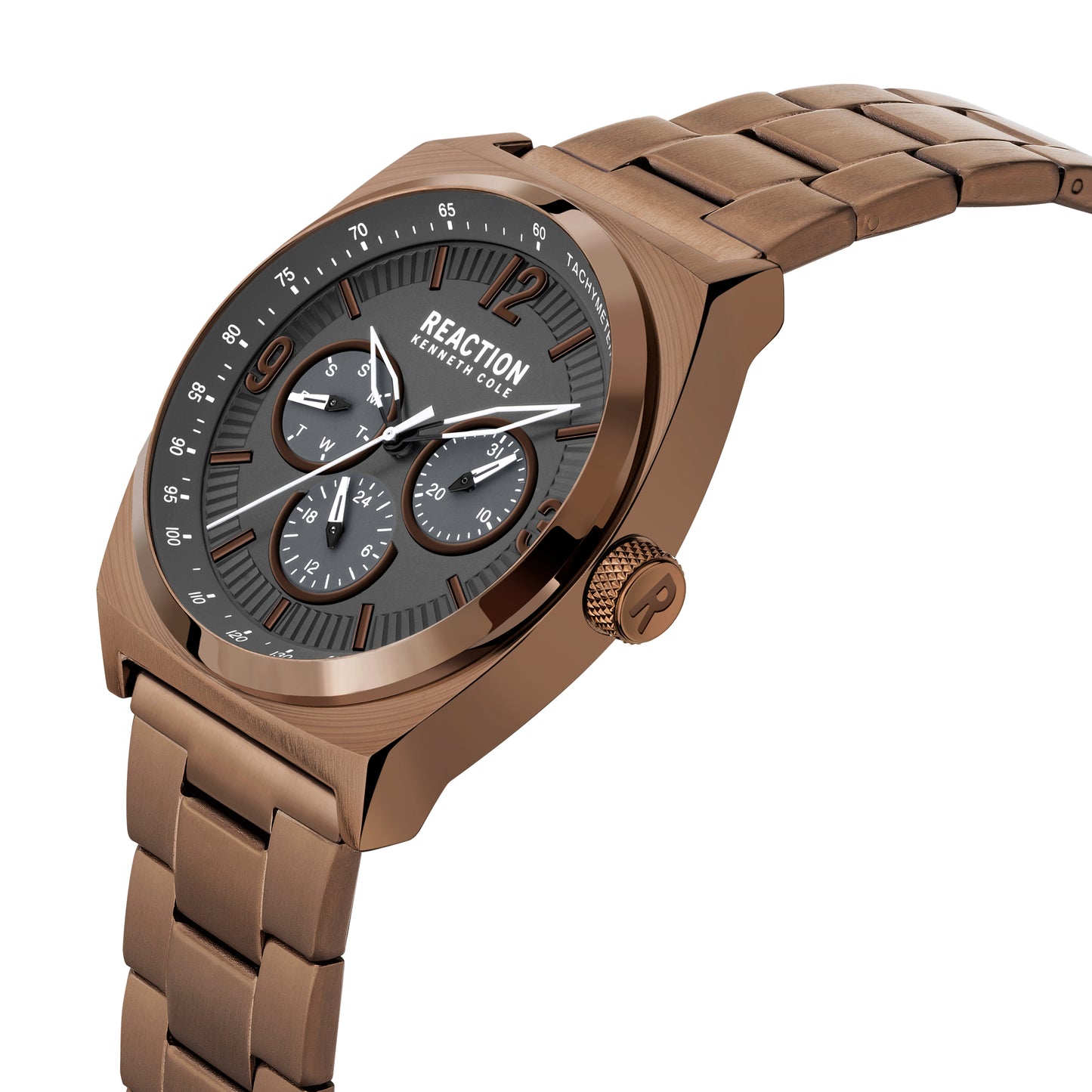 Reloj Análogo Metal Sport Chocolate de Hombre