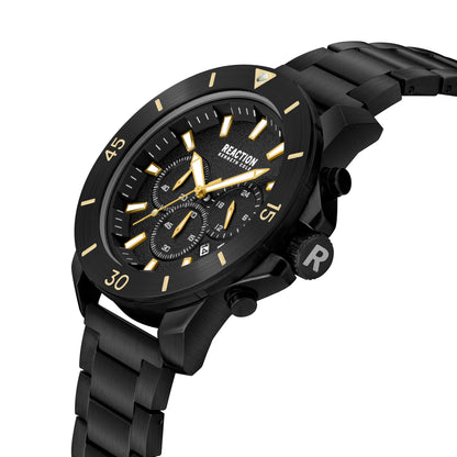 Reloj Análogo Metal Sport Negro de Hombre