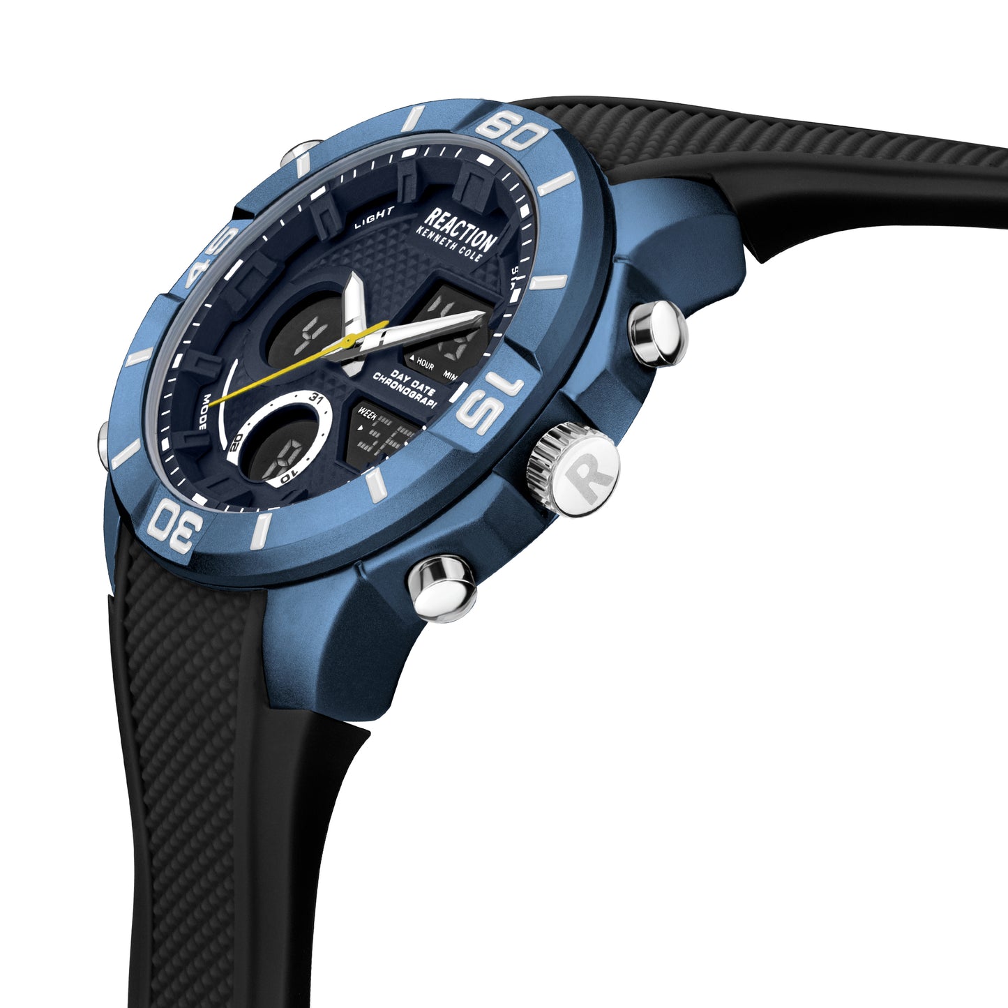 Reloj Análogo-Digital Metal Sport Azul de Hombre