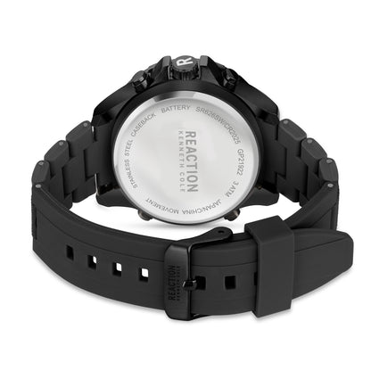 Reloj Análogo-Digital Metal Sport Negro de Hombre