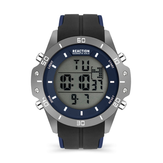 Reloj Digital Metal Sport Plateado de Hombre