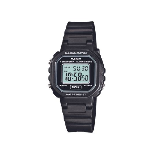 Reloj Digital Illuminator Casual Negro de Hombre