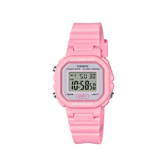 Reloj Digital Illuminator Casual Rosado de Mujer