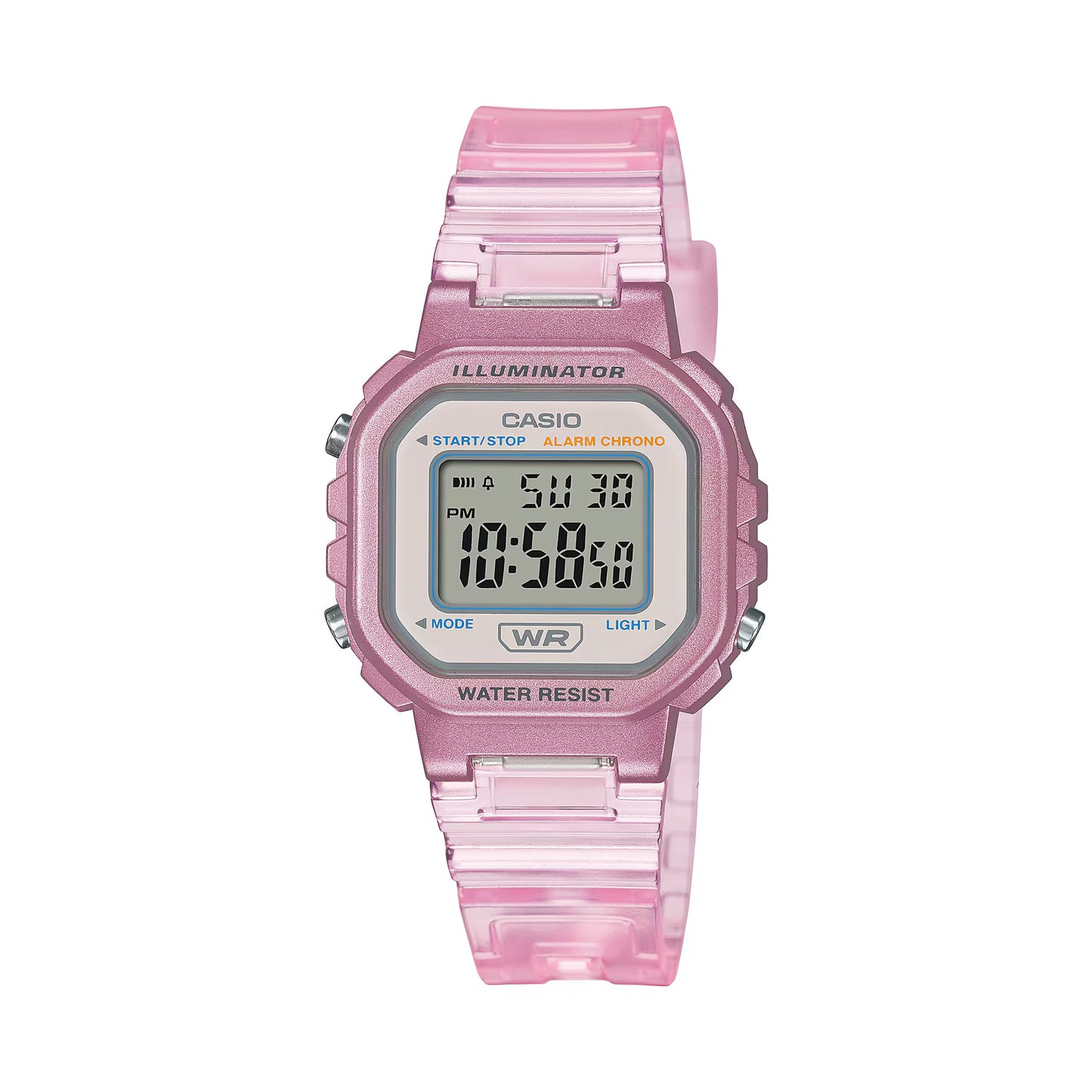 Reloj Digital Illuminator Sport Rosado de Mujer