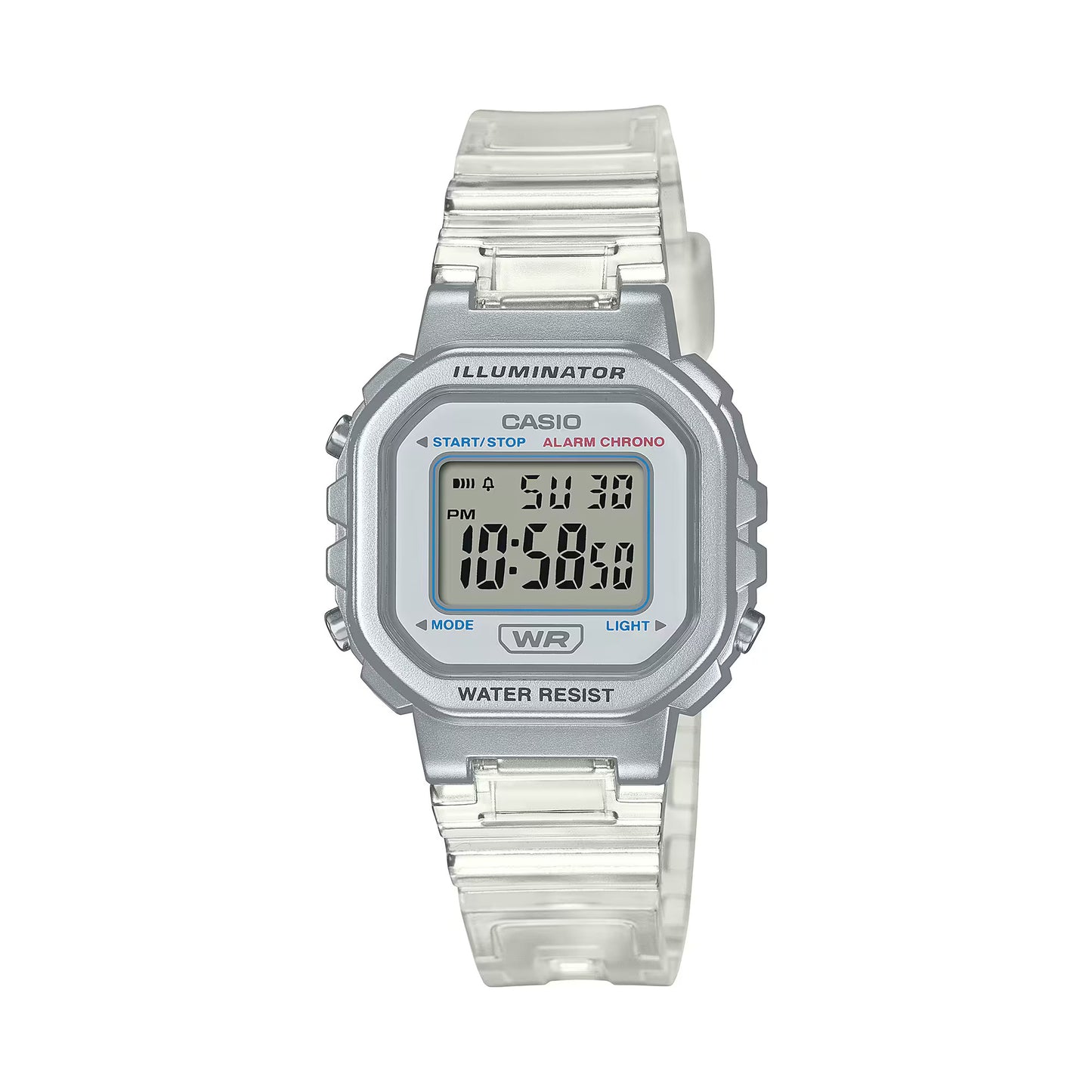 Reloj Digital Sport Blanco de Mujer