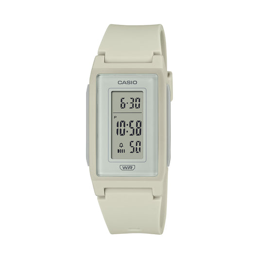 Reloj Digital Sport Crema de Mujer