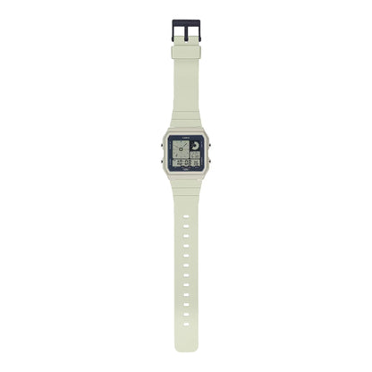 Reloj Digital Vintage Crema de Mujer