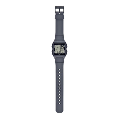 Reloj Digital Vintage Gris de Mujer