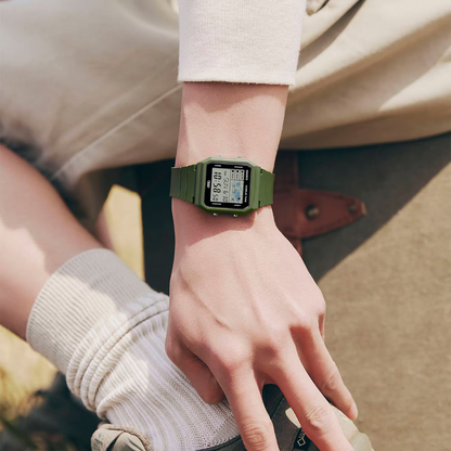 Reloj Digital Casual Verde Unisex