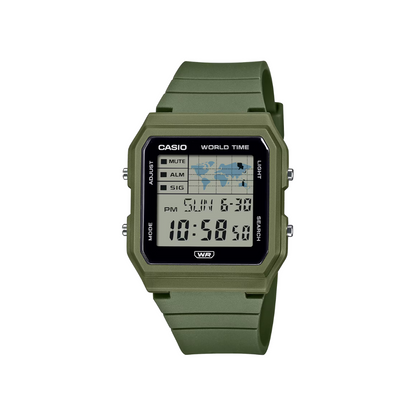 Reloj Digital Casual Verde Unisex