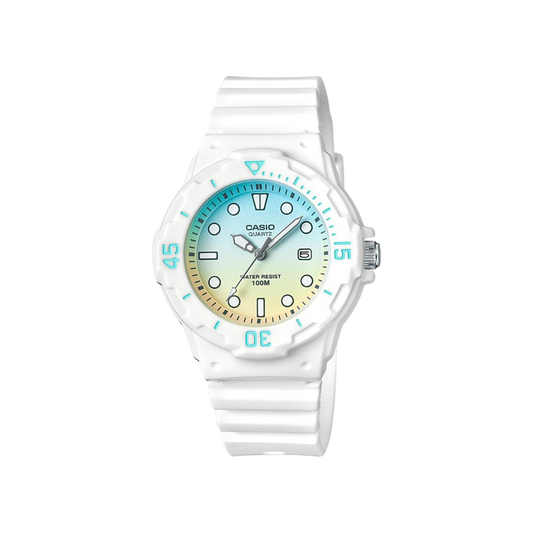 Reloj Análogo Casual Blanco de Mujer