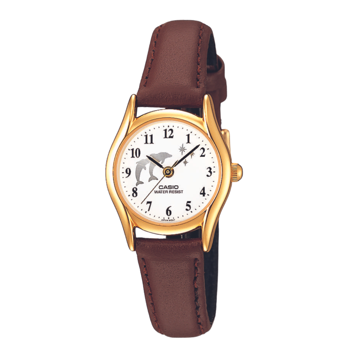 Reloj Análogo Casual Dorado de Mujer