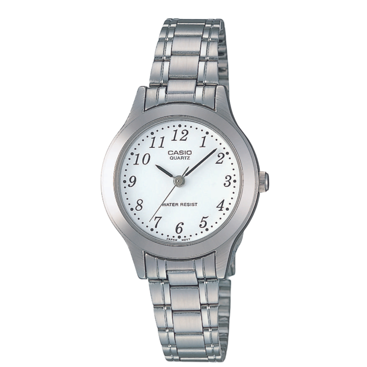 Reloj Análogo Casual Plateado de Mujer