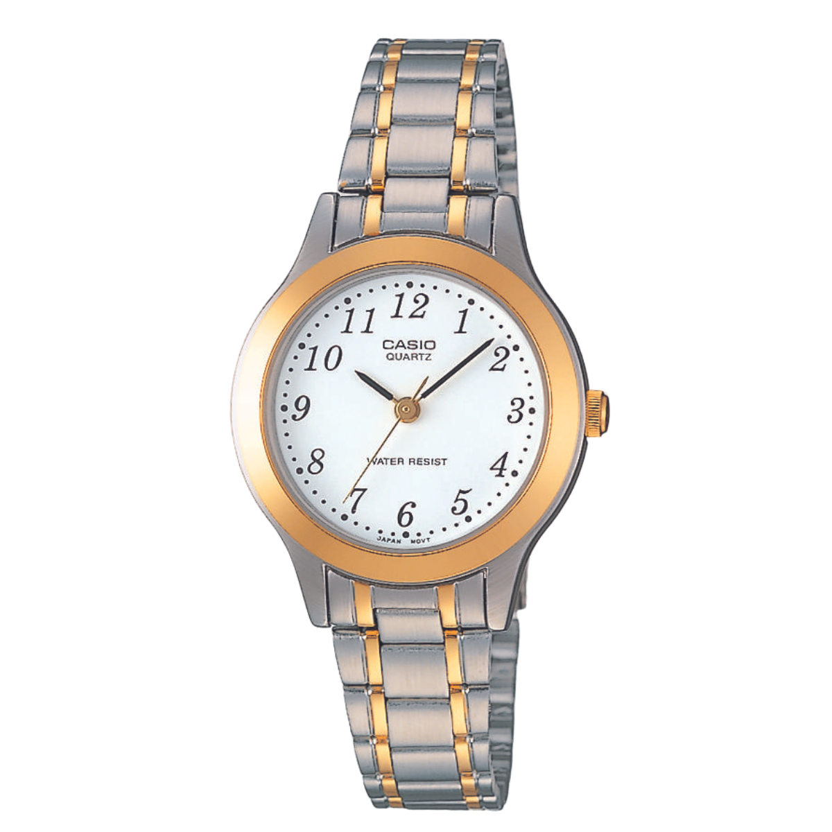 Reloj Análogo Casual Plateado de Mujer