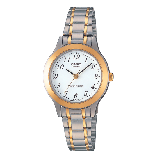 Reloj Análogo Casual Plateado de Mujer