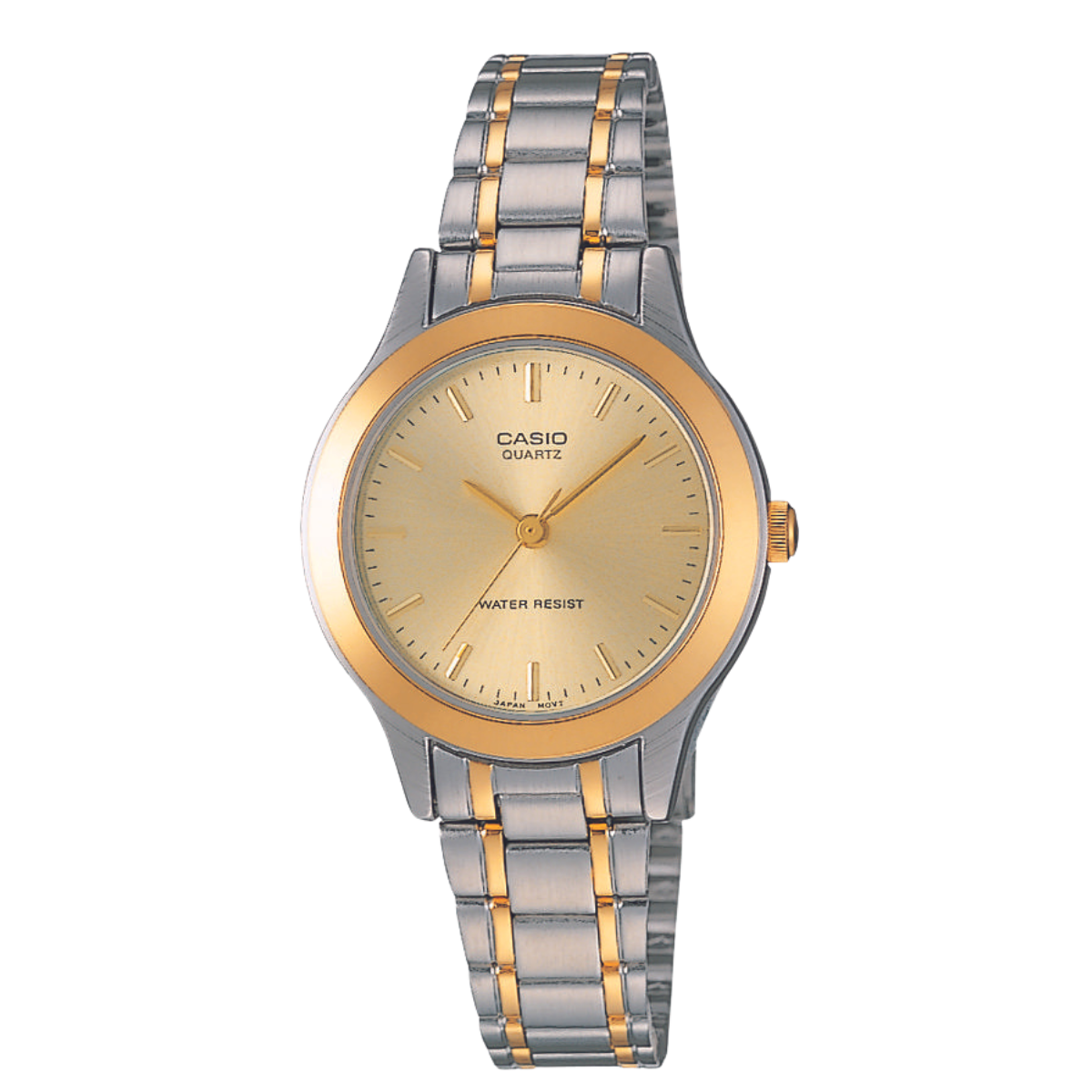 Reloj Análogo Casual Dorado de Mujer