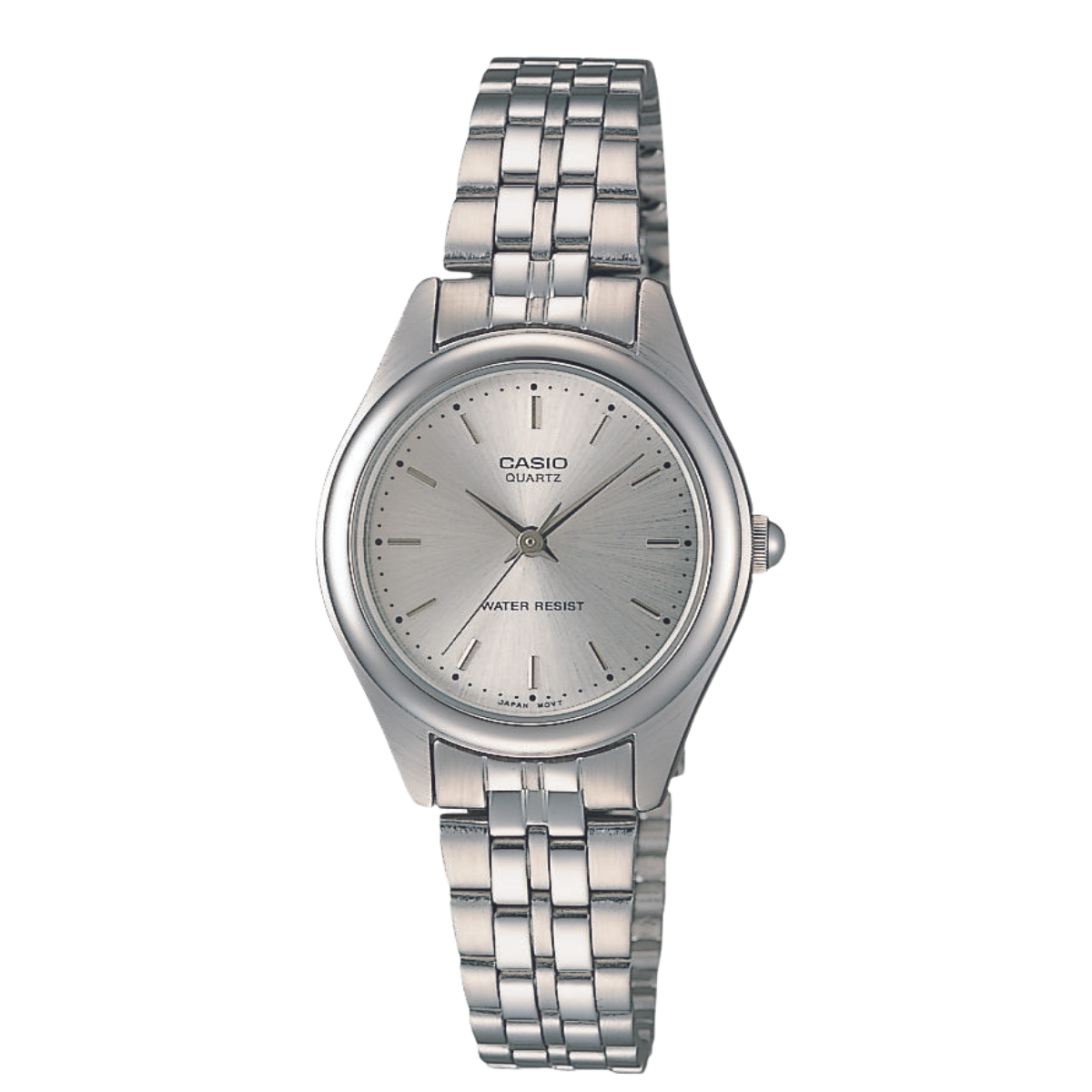 Reloj Análogo Casual Plateado de Mujer