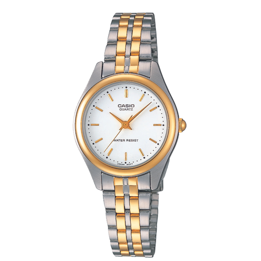 Reloj Análogo Casual Dorado de Mujer