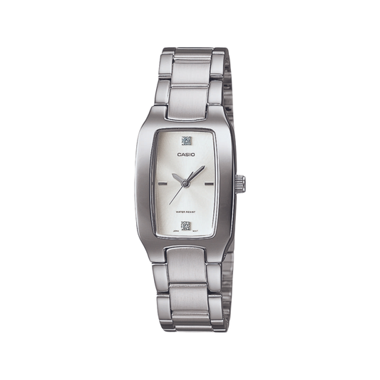 Reloj Análogo Classic Casual Plateado de Mujer