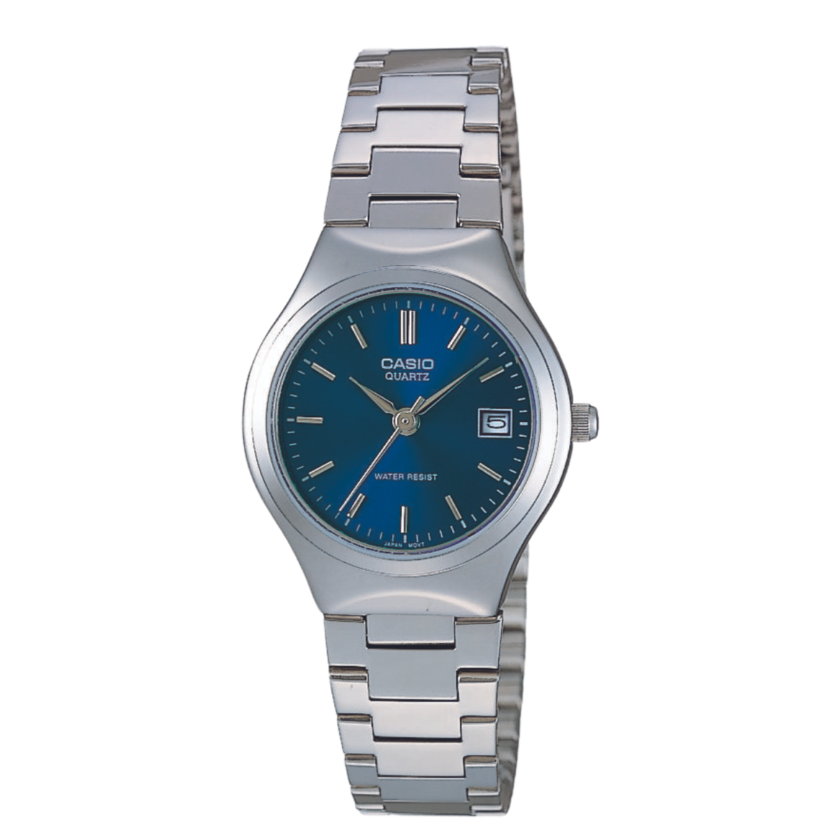 Reloj Análogo Casual Plateado de Mujer