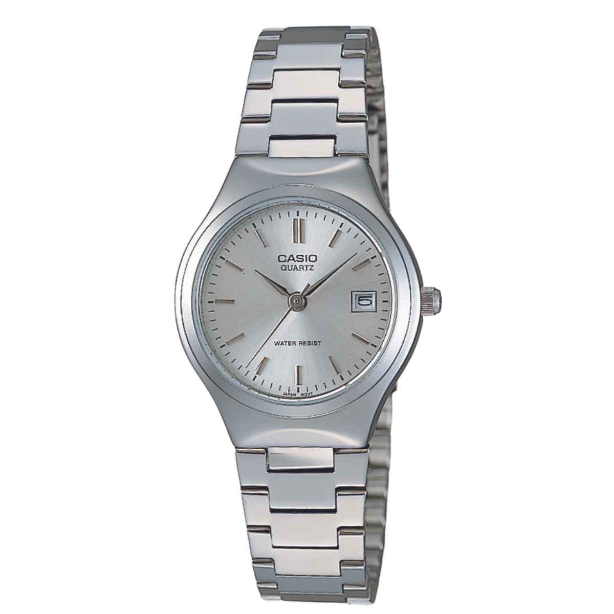 Reloj Análogo Casual Plateado de Mujer