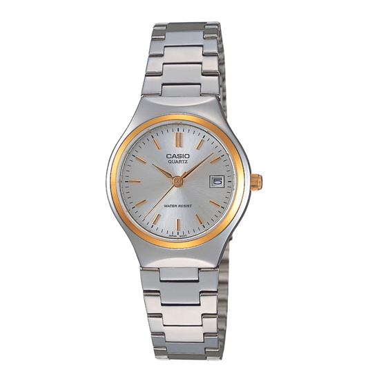 Reloj Análogo Classic Ejecutivo Plateado de Mujer