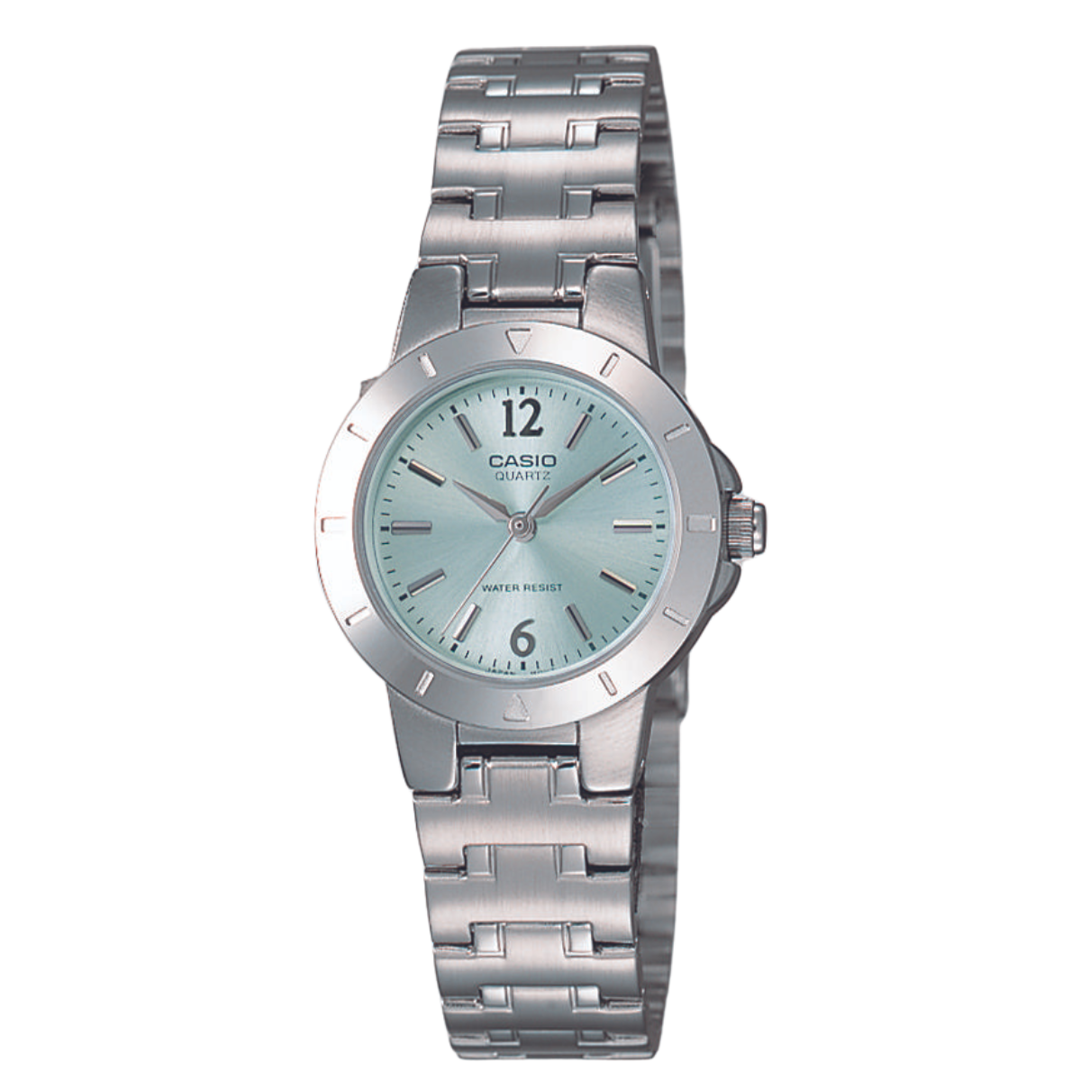 Reloj Análogo Casual Plateado de Mujer