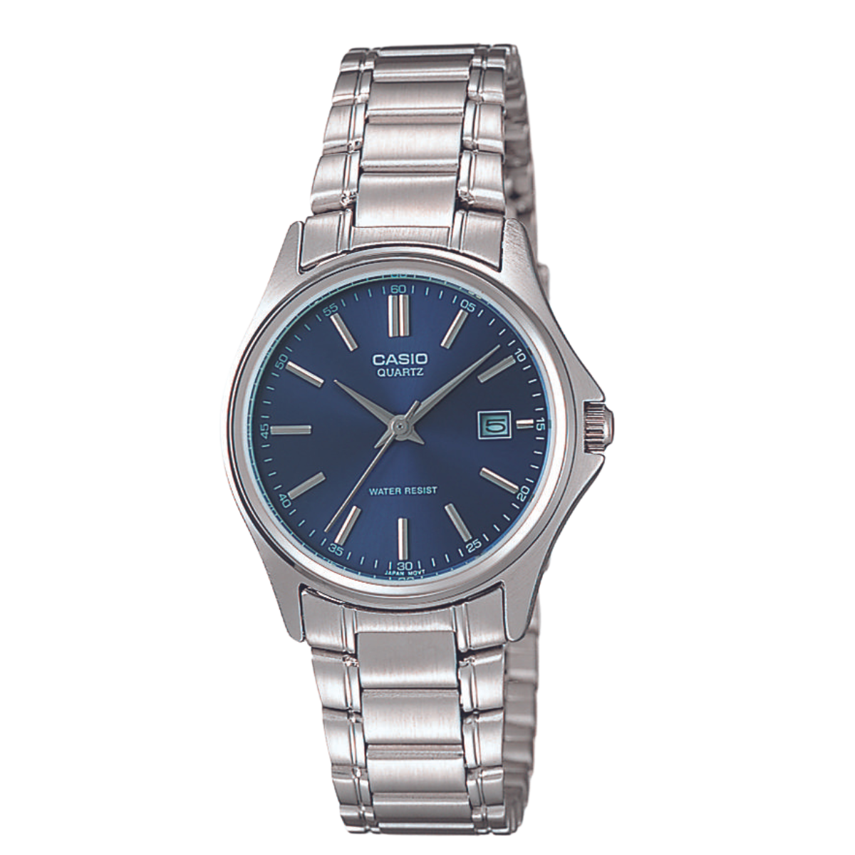 Reloj Análogo Casual Plateado de Mujer