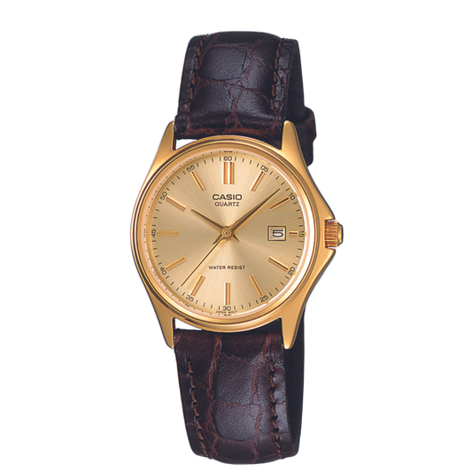 Reloj Análogo Casual Dorado de Mujer