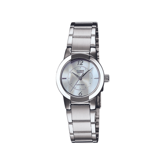 Reloj Análogo Fashion Casual Plateado de Mujer