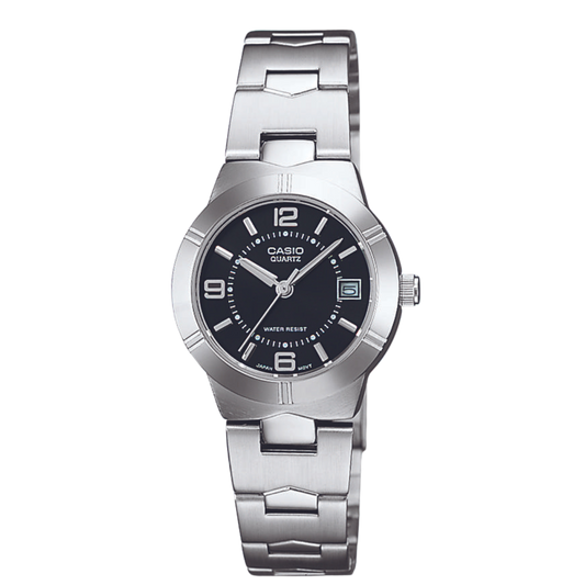 Reloj Análogo Casual Plateado de Mujer