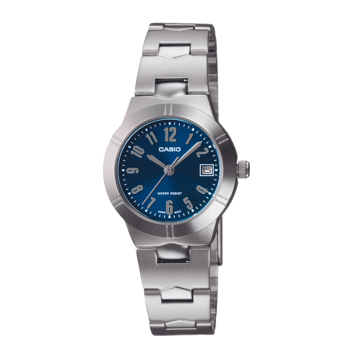 Reloj Análogo Casual Plateado de Mujer