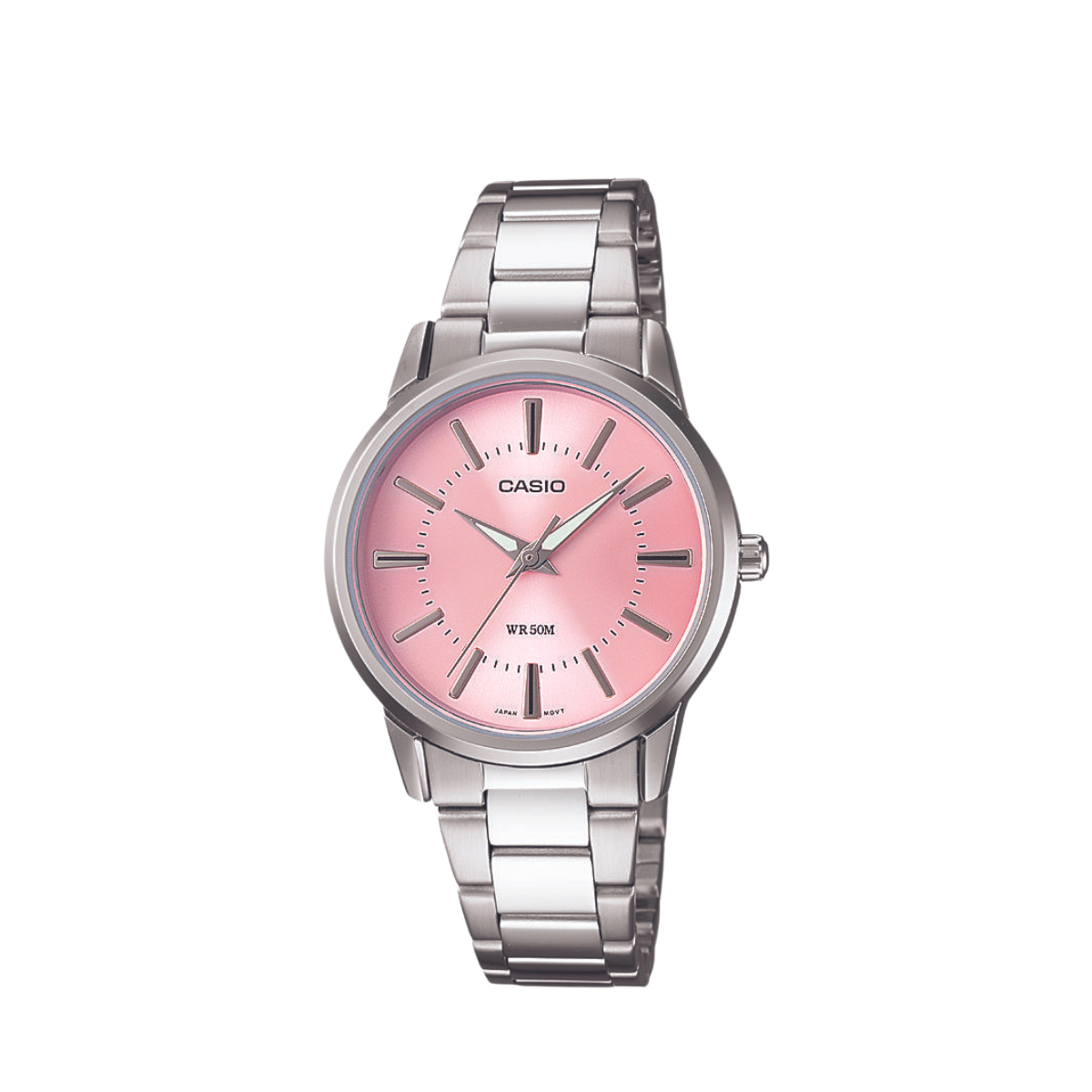 Reloj Análogo Fashion Casual Plateado de Mujer