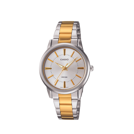 Reloj Análogo Fashion Casual Plateado de Mujer